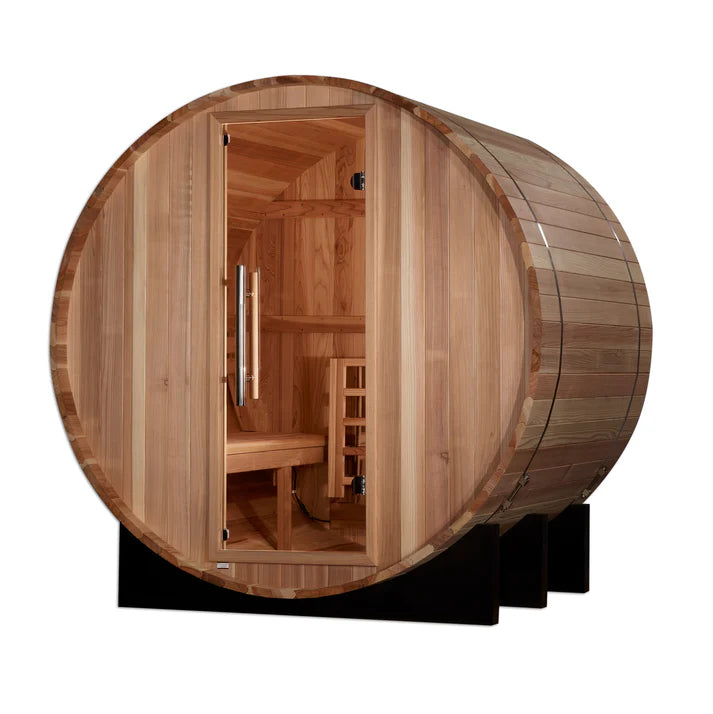 Outdoor Barrel  / Square  Saunas (Traditional Stove)