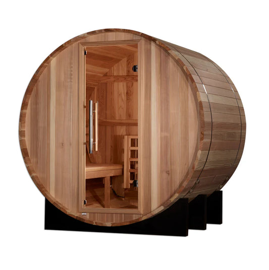Outdoor Barrel  / Square  Saunas (Traditional Stove)