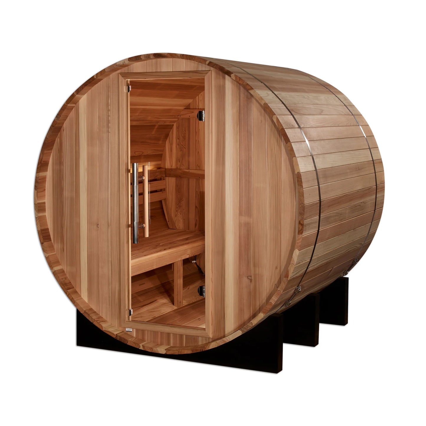 Outdoor Barrel  / Square  Saunas (Traditional Stove)