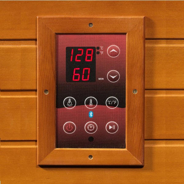 Maxxus Seattle FAR Infrared Sauna Low EMF with Hemlock Wood