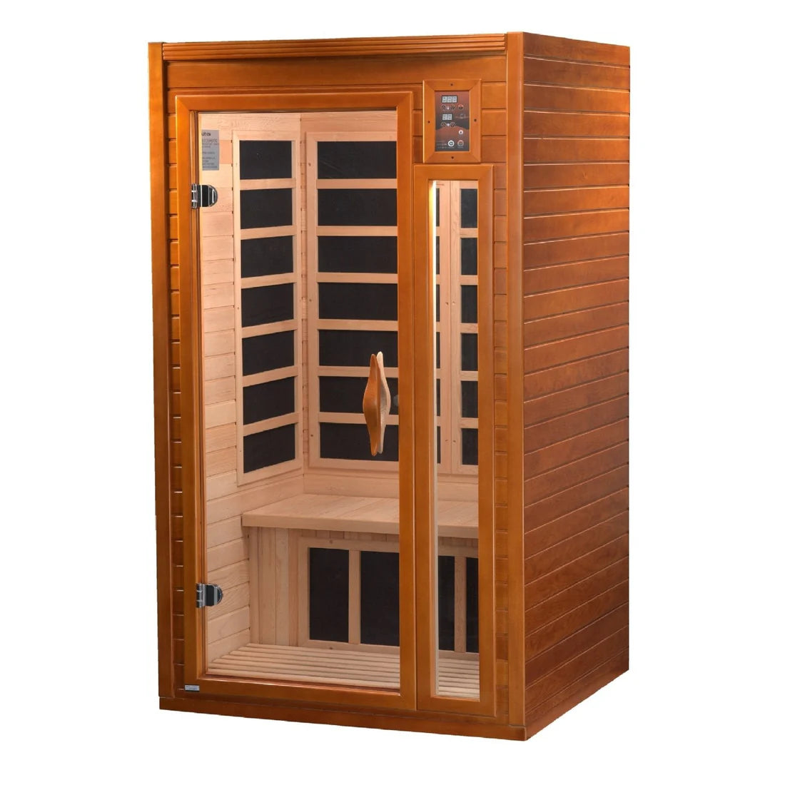 Dynamic "Barcelona" FAR Infrared Sauna Ultra Low EMF with Canadian Hemlock