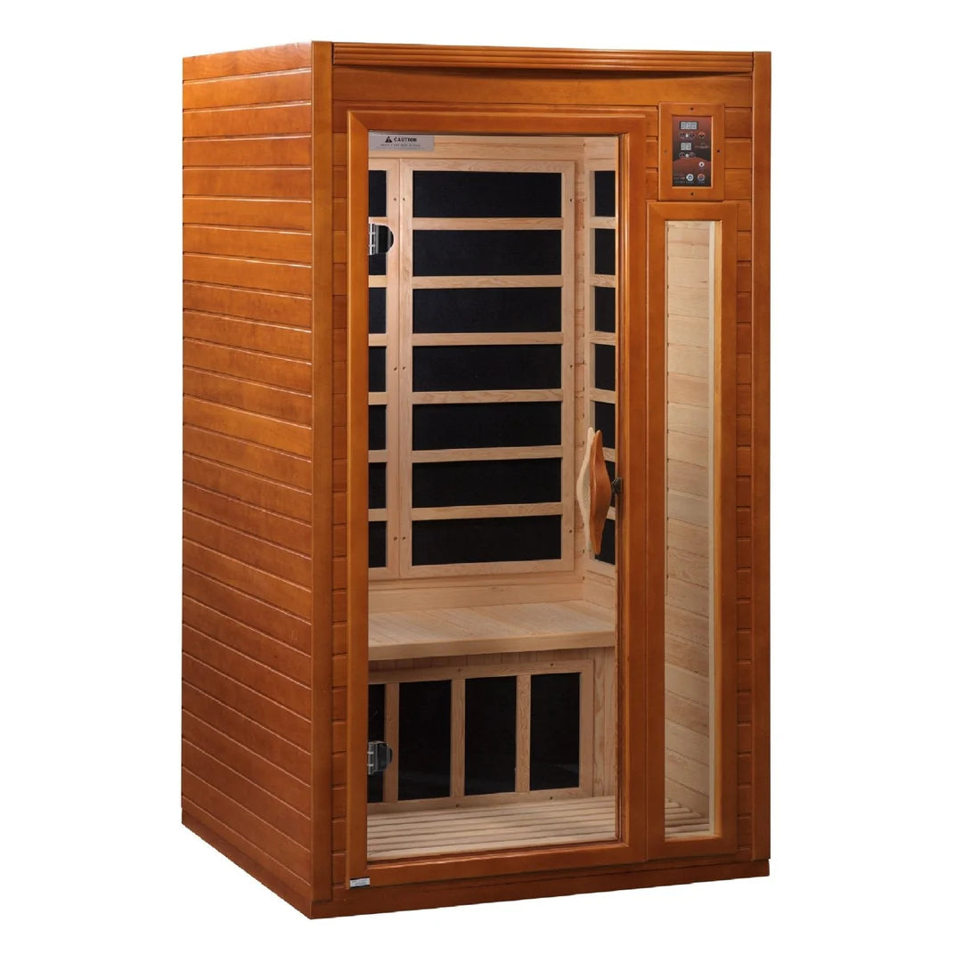 Dynamic "Barcelona" FAR Infrared Sauna Ultra Low EMF with Canadian Hemlock