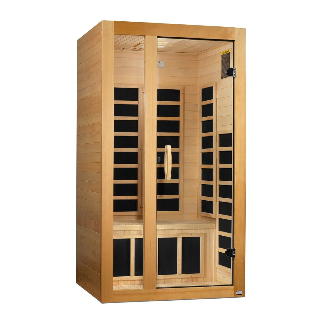Dynamic Gracia Infrared Sauna Low EMF with Hemlock Wood