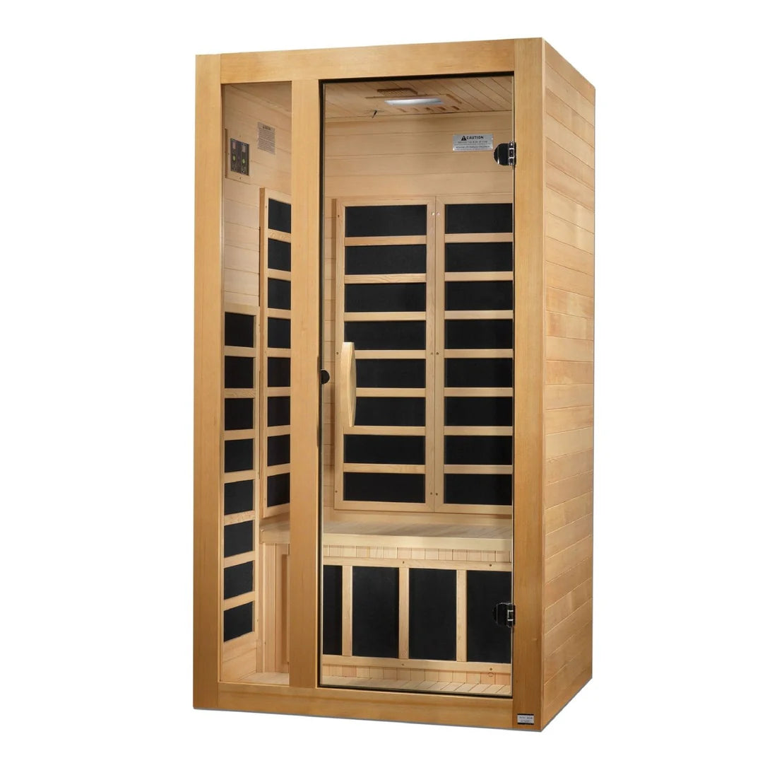 Dynamic Gracia Infrared Sauna Low EMF with Hemlock Wood
