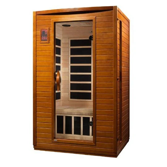 Dynamic Cardoba Elite FAR Infrared Sauna Ultra Low EMF with Hemlock Wood