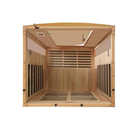 Dynamic Versailles FAR Infrared Sauna Low EMF with Hemlock Wood