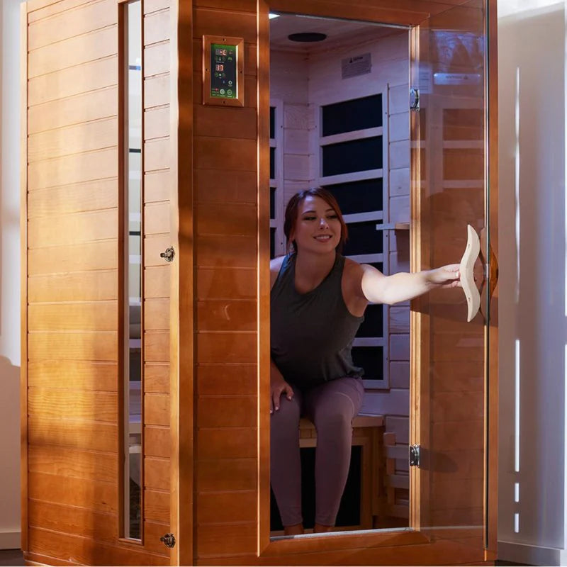 Dynamic Versailles FAR Infrared Sauna Low EMF with Hemlock Wood