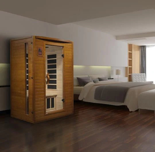 Dynamic Versailles FAR Infrared Sauna Low EMF with Hemlock Wood