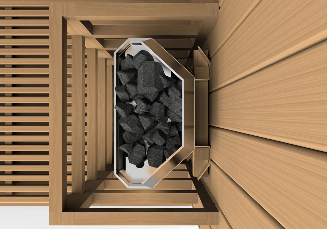 Traditional Indoor Sauna (Exterior - Interior Canadian Red Cedar)