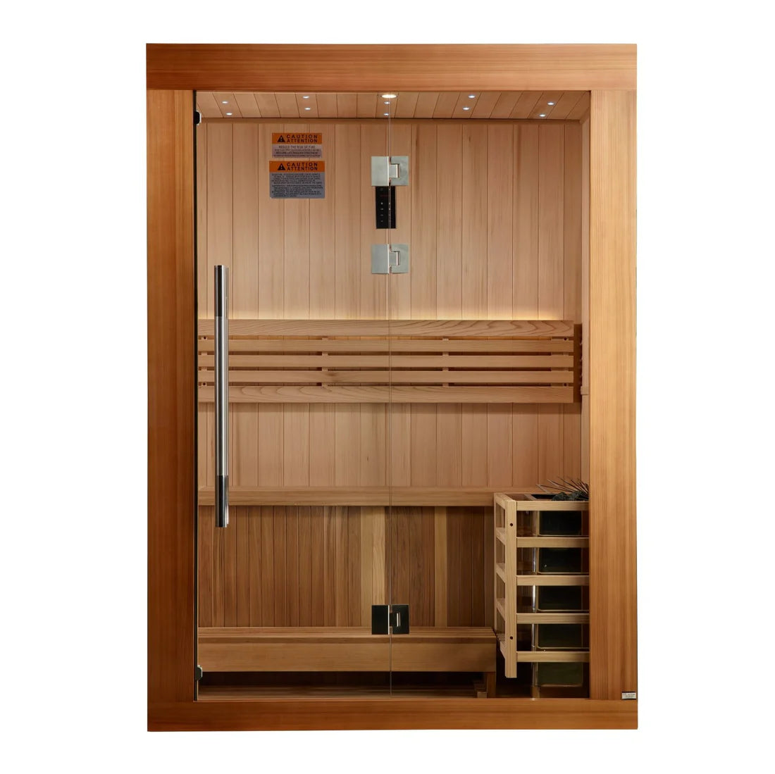 Traditional Indoor Sauna (Exterior - Interior Canadian Red Cedar)