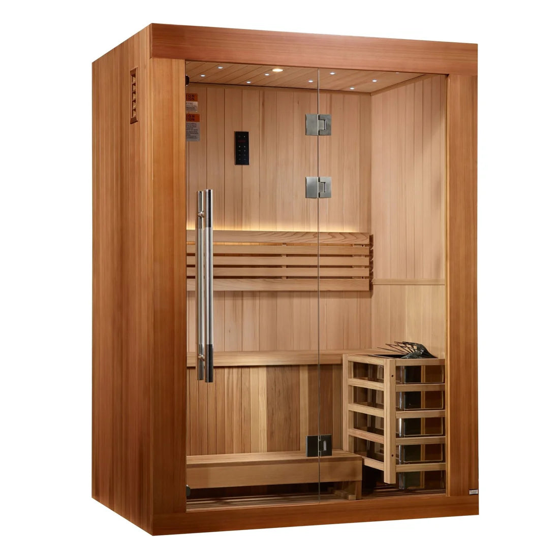 Traditional Indoor Sauna (Exterior - Interior Canadian Red Cedar)