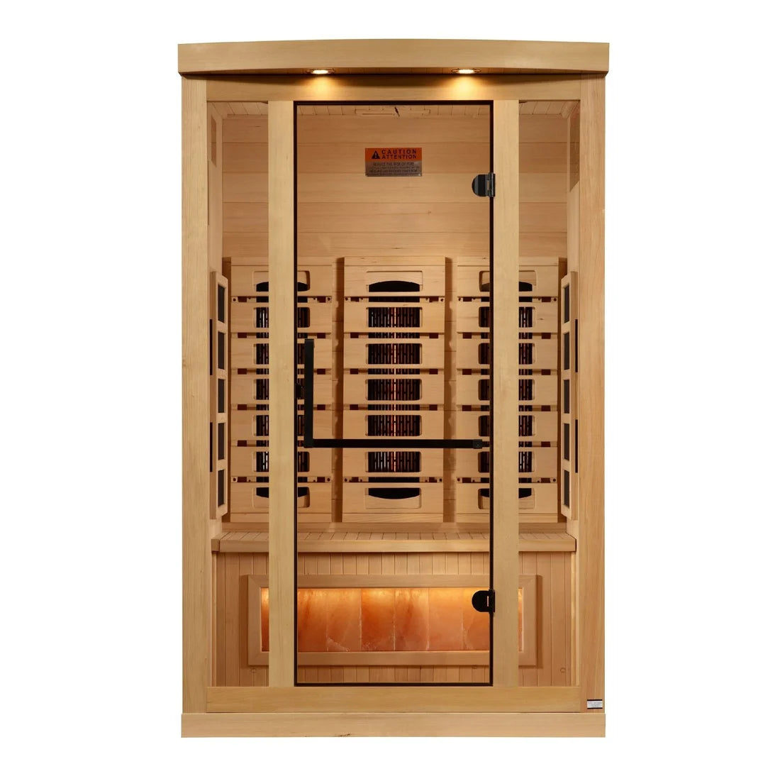 Full Spectrum Reserve Edition Infrared Sauna Near Zero EMF with Himalayan Salt Bar (2025 model)