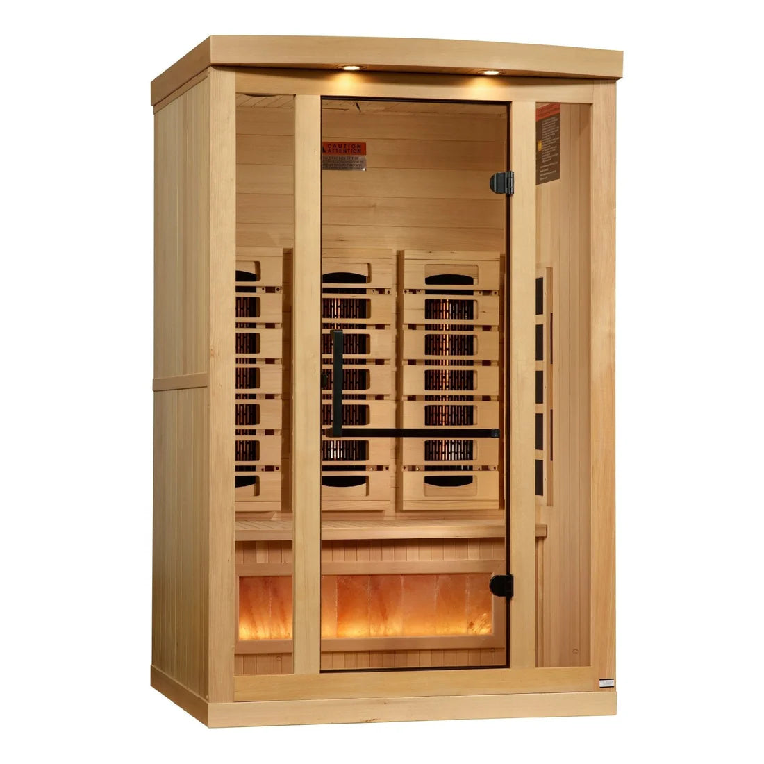Full Spectrum Reserve Edition Infrared Sauna Near Zero EMF with Himalayan Salt Bar (2025 model)