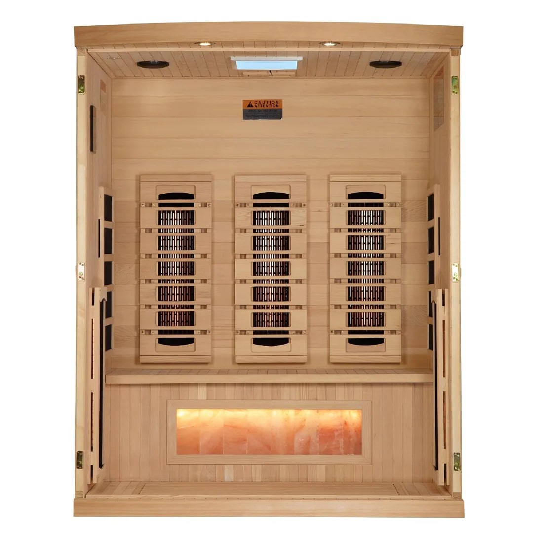 Reserve Edition PureTech™ Full Spectrum (2025 model) Infrared Sauna Near Zero EMF with Himalayan Salt Bar