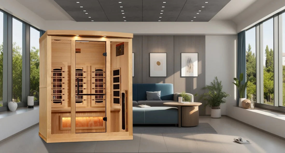 Reserve Edition PureTech™ Full Spectrum (2025 model) Infrared Sauna Near Zero EMF with Himalayan Salt Bar