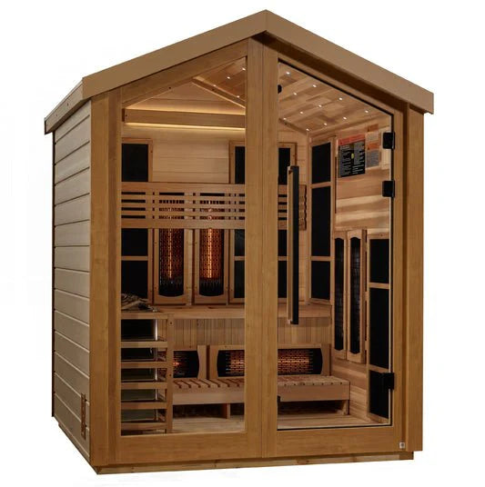 Outdoor Barn Series (Hybrid - Traditional Stove and Full Spectrum Infrared)