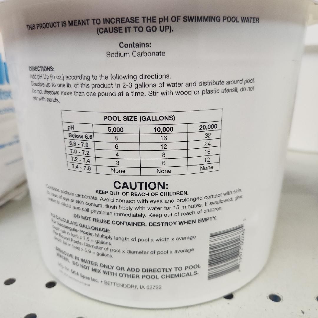 SWIM N SPA BALANCER: PH UP (9 LB)