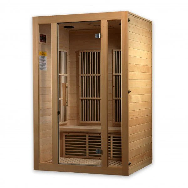 Maxxus Seattle FAR Infrared Sauna Low EMF with Hemlock Wood