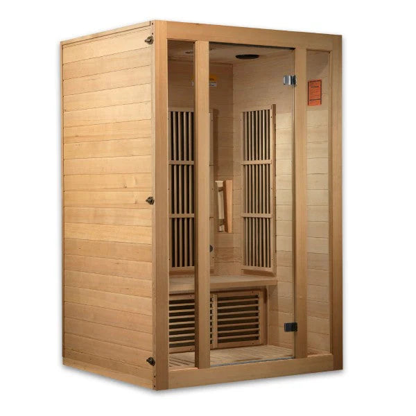 Maxxus Seattle FAR Infrared Sauna Low EMF with Hemlock Wood