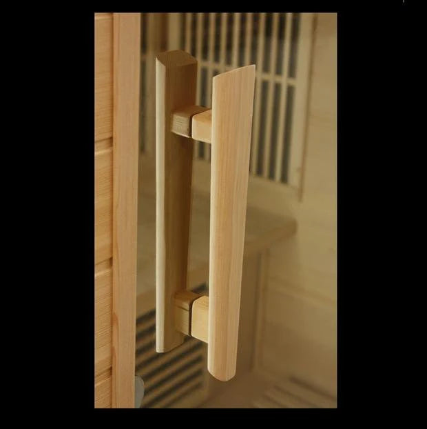 Maxxus Bellevue FAR Infrared Sauna Low EMF with Hemlock Wood
