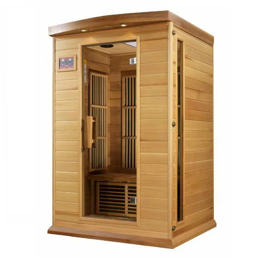 Maxxus Toulouse FAR Infrared Sauna Low EMF with Hemlock Wood