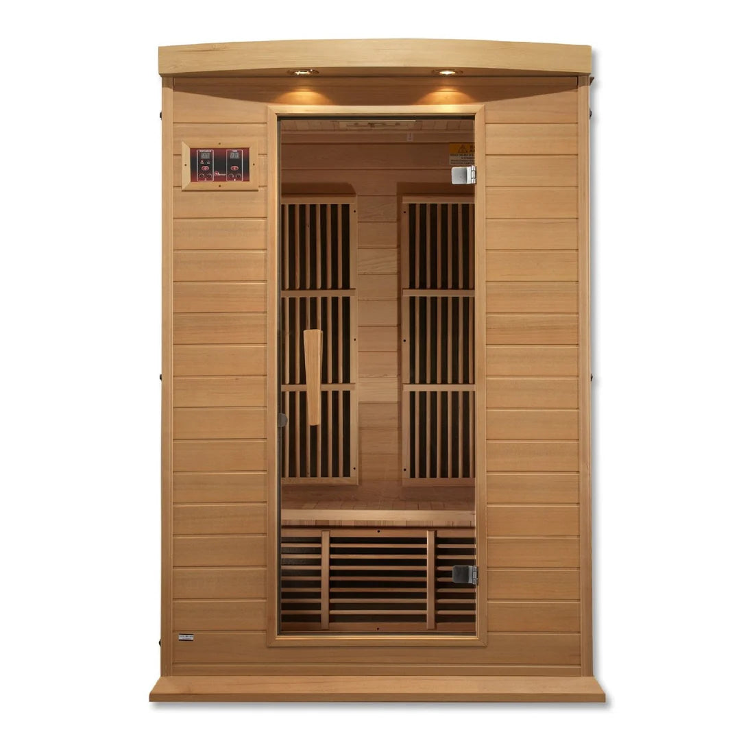 Maxxus Toulouse FAR Infrared Sauna Low EMF with Hemlock Wood