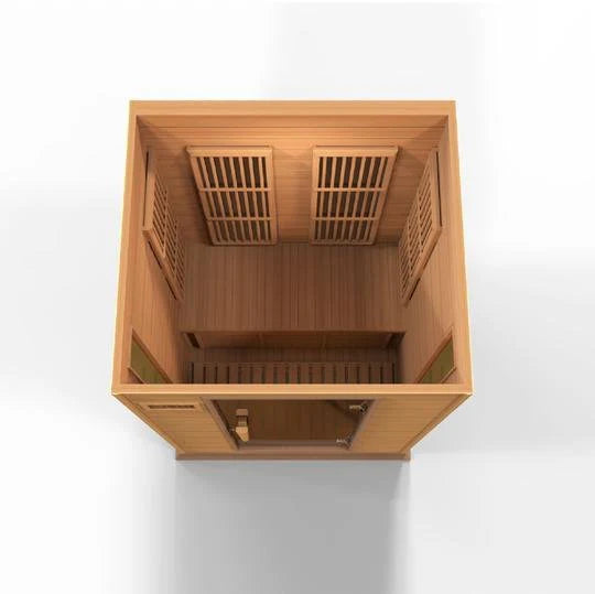 Maxxus Toulouse FAR Infrared Sauna Low EMF with Hemlock Wood