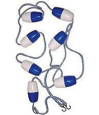 ROPE KITS: 3/8" ROPE KIT WITH 3 X 5 FLOATS FOR 16' POOLS
